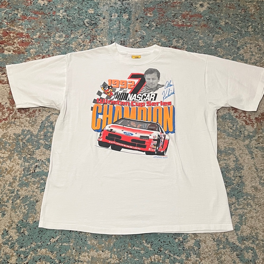 NASCAR 1992 Champion White T-Shirt